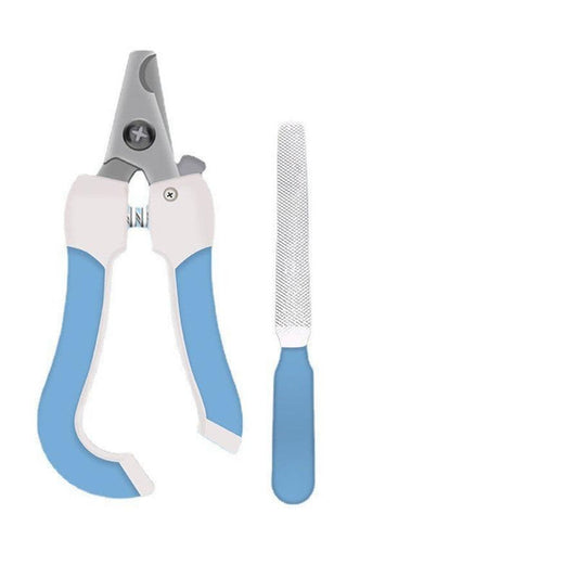 JMT-567434 Pet Nail Clippers with Nail File for Cats, Dogs, and Rabbits – Ergonomic Design and Sharp Stainless Steel Blades