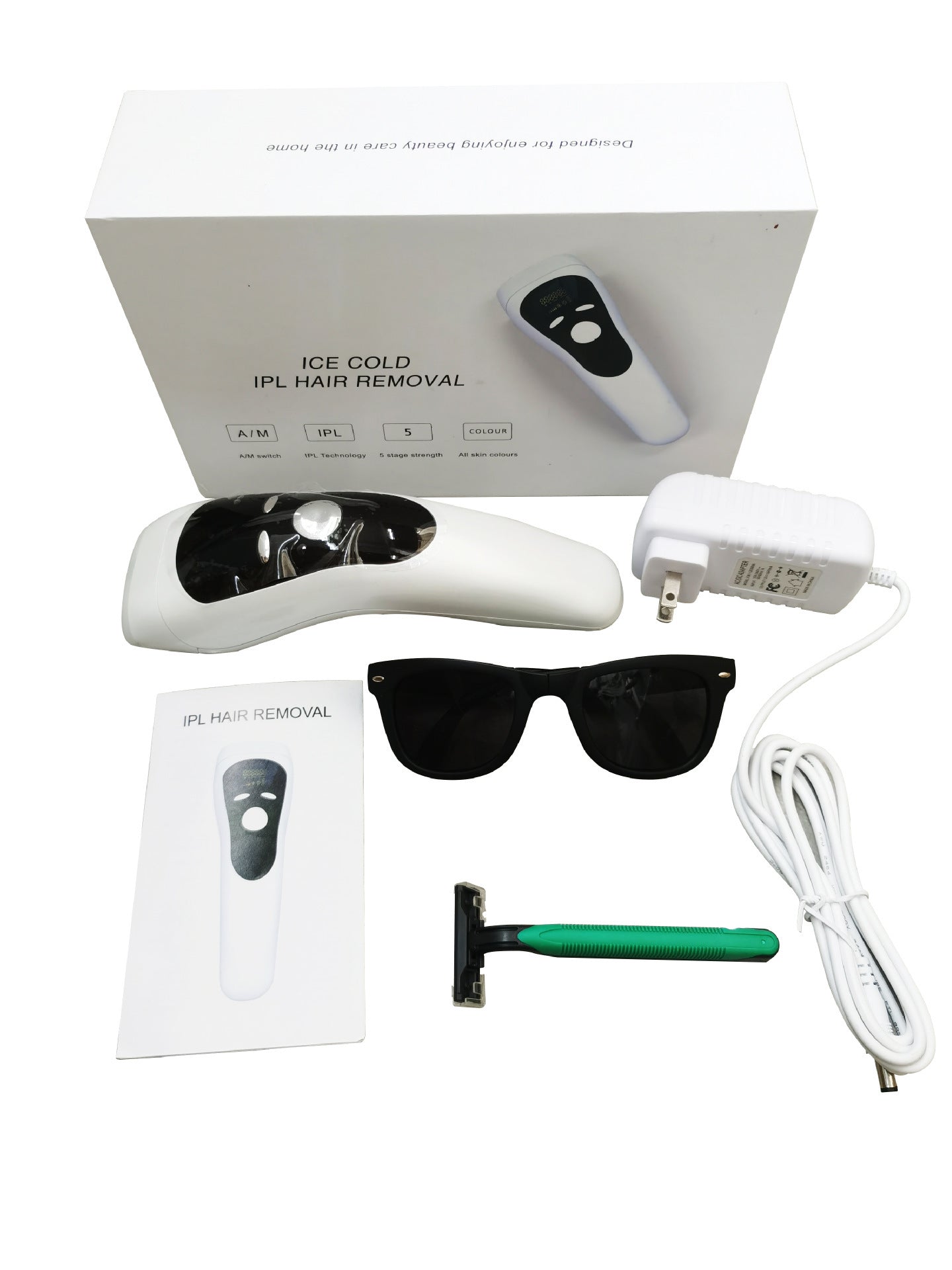 JMT-567754 Portable Laser Hair Removal Device for Whole Body Use - Model DYS-800