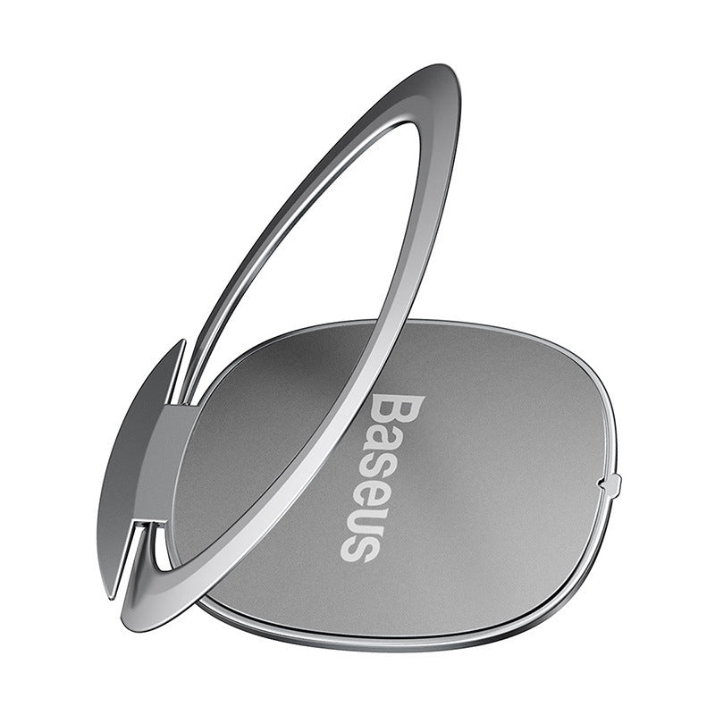 JMT-568202 Universal Rotating Lazy Phone Ring Stand - Anti-Fall Thin Design in Silver, Indigo, and Rose Gold