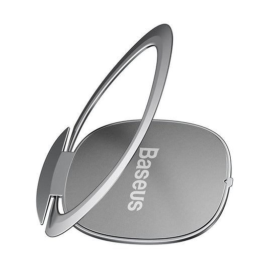 JMT-568202 Universal Rotating Lazy Phone Ring Stand - Anti-Fall Thin Design in Silver, Indigo, and Rose Gold