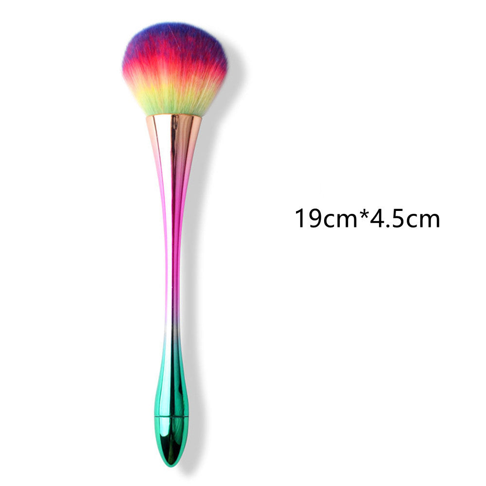 JMT-568778 Small Soft Makeup Dust Brush for Nails - 19cm Length