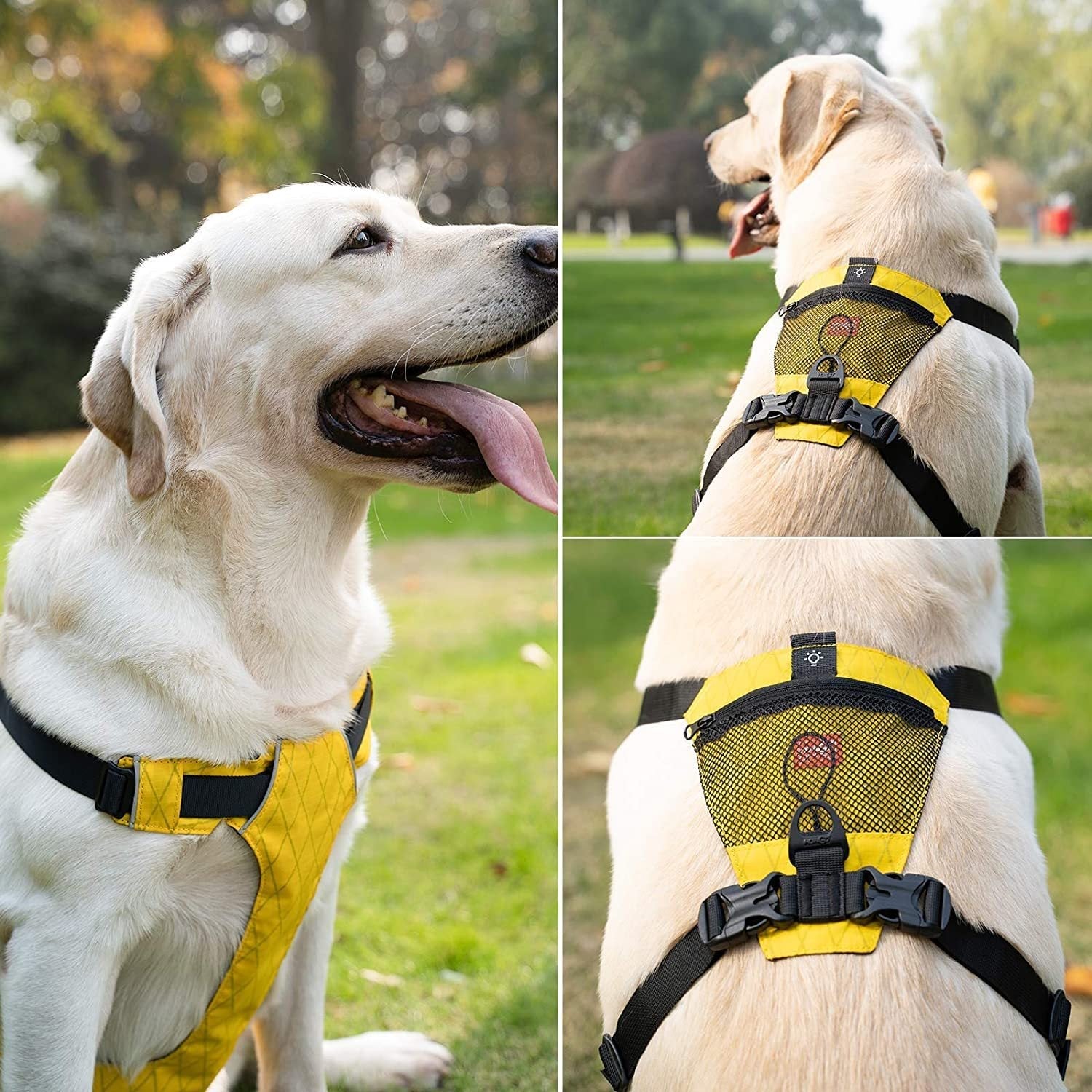 JMT-568842 Reflective Waterproof Dog Harness No Pull Vest for Small to Large Breeds