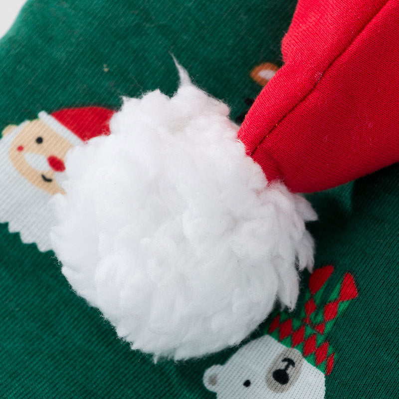 JMT-569418 Padded Dog Coat with Hood for Christmas and New Year Celebration