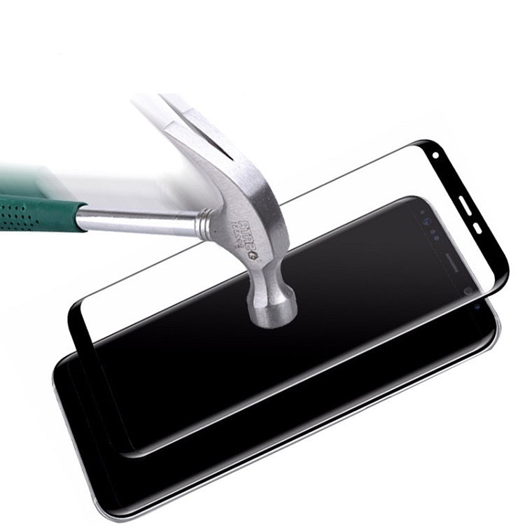 JMT-569674 Full-Cover Black Tempered Glass Screen Protector for Samsung and Non-Samsung Devices