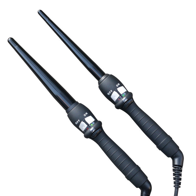 JMT-569802 Ceramic Cone Hair Curler with Adjustable Temperature for Dry Hair, 16-20MM Diameter, 65W Power, 2.5m Cord