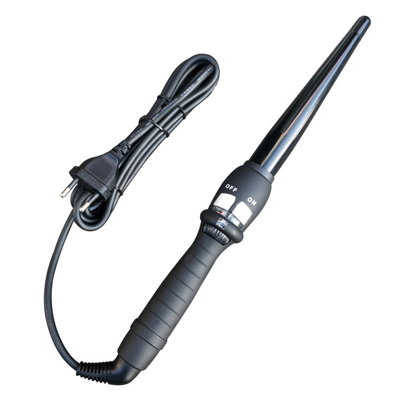 JMT-569802 Ceramic Cone Hair Curler with Adjustable Temperature for Dry Hair, 16-20MM Diameter, 65W Power, 2.5m Cord
