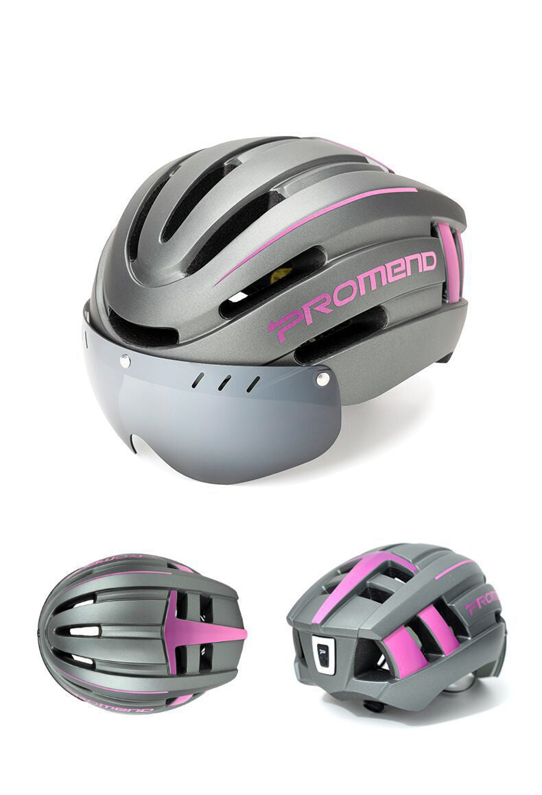 JMT-569866 LED Integrated Mountain Bike Helmet for Enhanced Safety During Rides