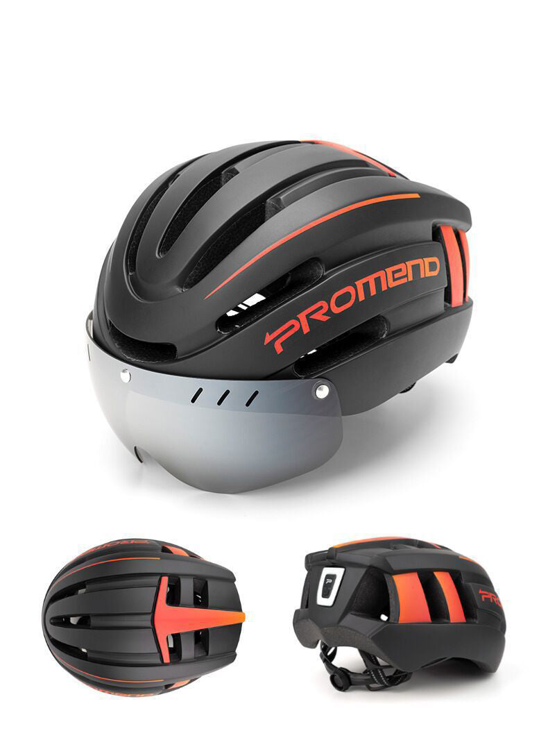 JMT-569866 LED Integrated Mountain Bike Helmet for Enhanced Safety During Rides
