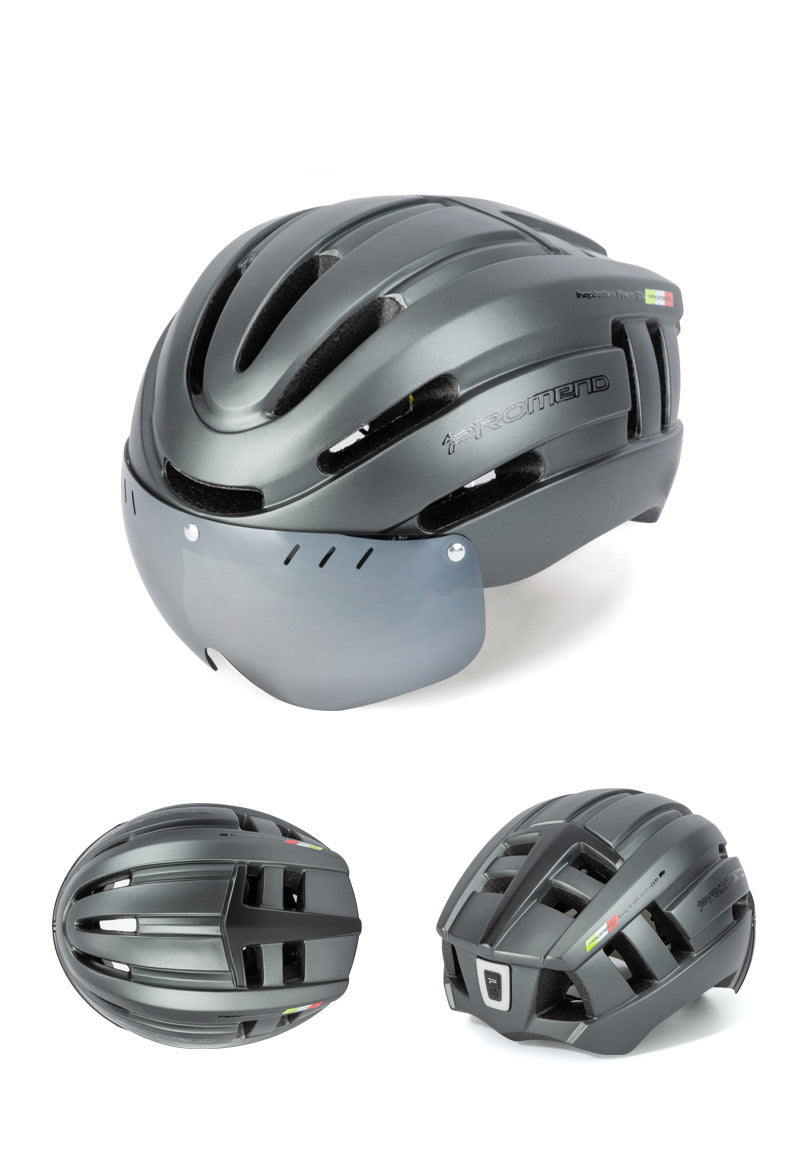 JMT-569866 LED Integrated Mountain Bike Helmet for Enhanced Safety During Rides