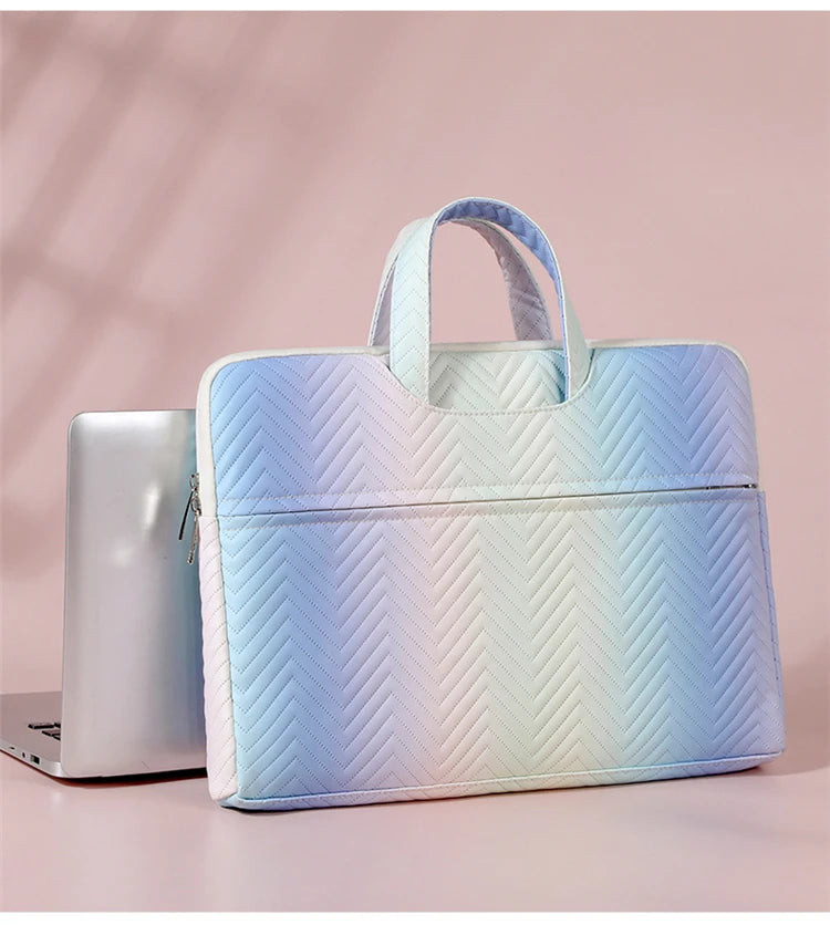JMT-570378 Customized Waterproof Laptop Business Bag for Men – Colorful Shoulder Briefcase