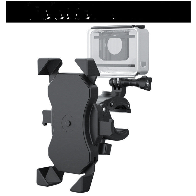 JMT-570506 Universal Auto Locking Sports Camera Bicycle Mount for 4-6.5 Inch Smartphones