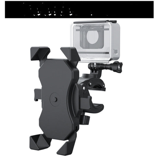 JMT-570506 Universal Auto Locking Sports Camera Bicycle Mount for 4-6.5 Inch Smartphones