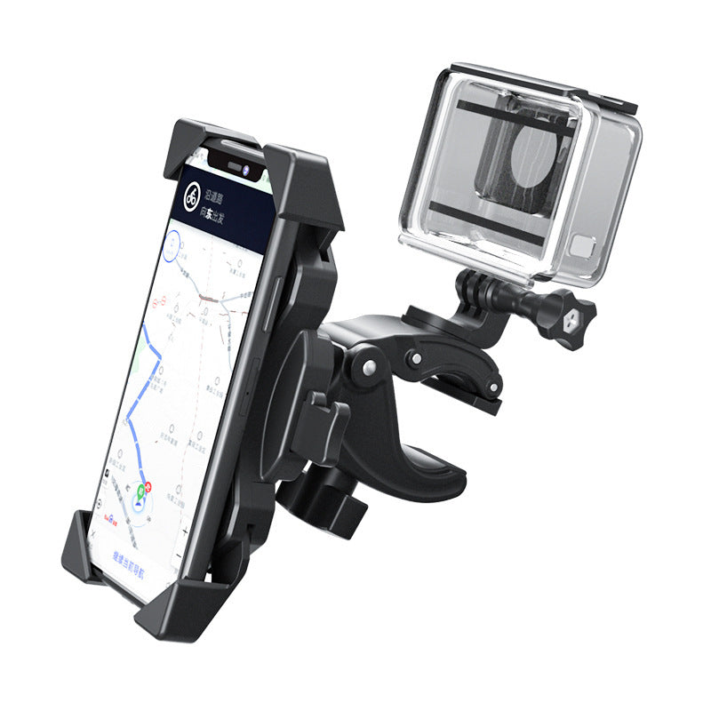 JMT-570506 Universal Auto Locking Sports Camera Bicycle Mount for 4-6.5 Inch Smartphones