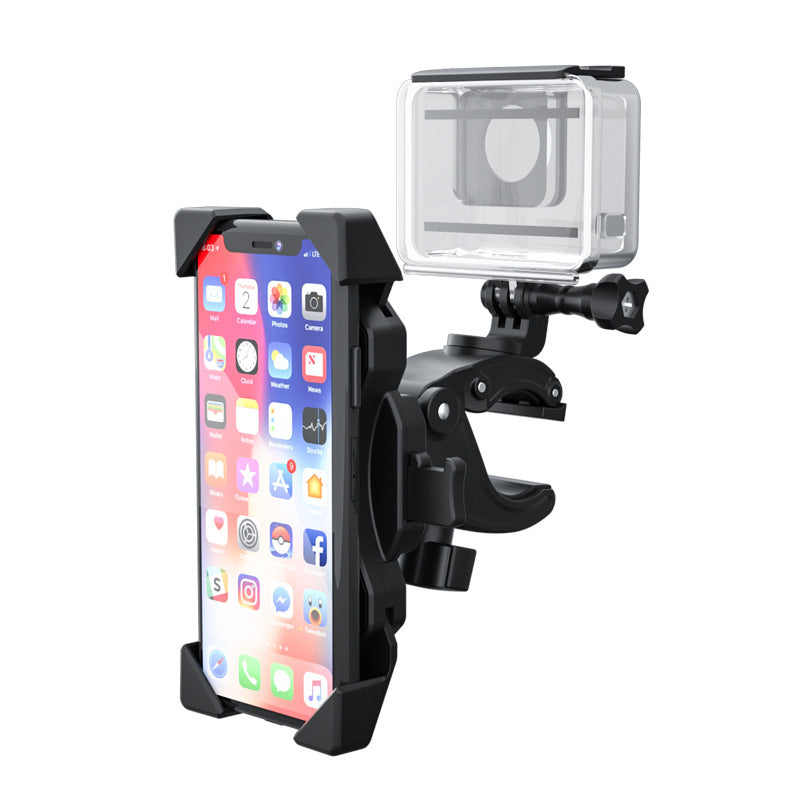JMT-570506 Universal Auto Locking Sports Camera Bicycle Mount for 4-6.5 Inch Smartphones