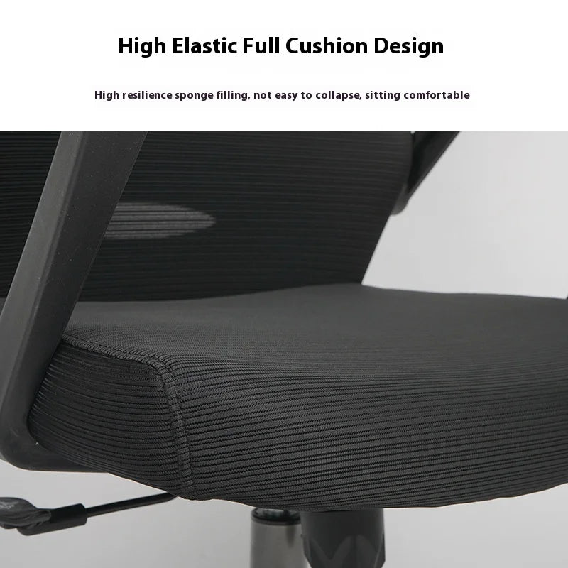 JMT-570570 High Back Mesh Conference Chair with Lumbar Support - Ergonomic Office Rotating Seating