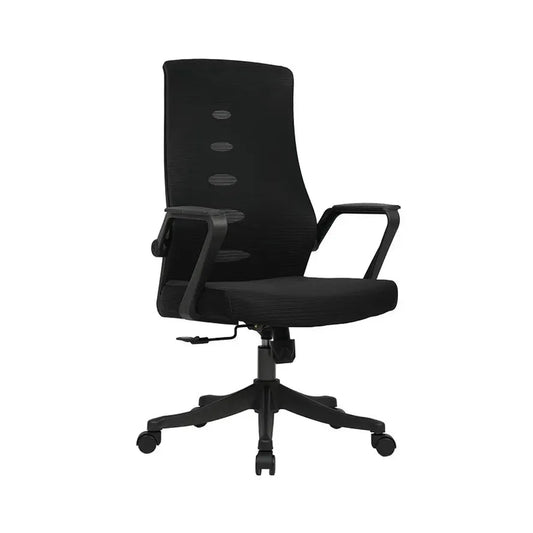 JMT-570570 High Back Mesh Conference Chair with Lumbar Support - Ergonomic Office Rotating Seating