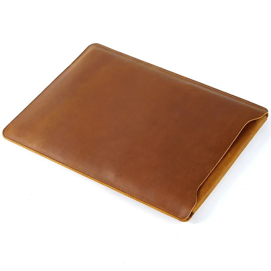 JMT-570698 Leather Computer Clutch Bag for 12, 13, and 14 Inch Laptops in Multiple Colours