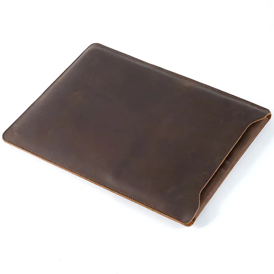JMT-570698 Leather Computer Clutch Bag for 12, 13, and 14 Inch Laptops in Multiple Colours