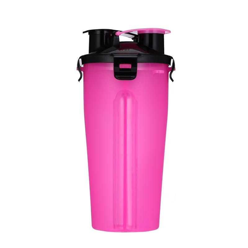 JMT-570826 Portable Pet Water Cup with Collapsible Bowl - PP & TPE Materials, 23cm Height, 11cm Diameter