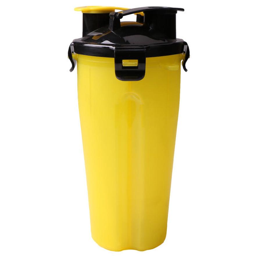 JMT-570826 Portable Pet Water Cup with Collapsible Bowl - PP & TPE Materials, 23cm Height, 11cm Diameter