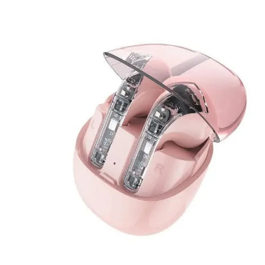 JMT-570826 Transparent Wireless Bluetooth In-Ear Headset with High Sound Quality and LED Battery Indicator