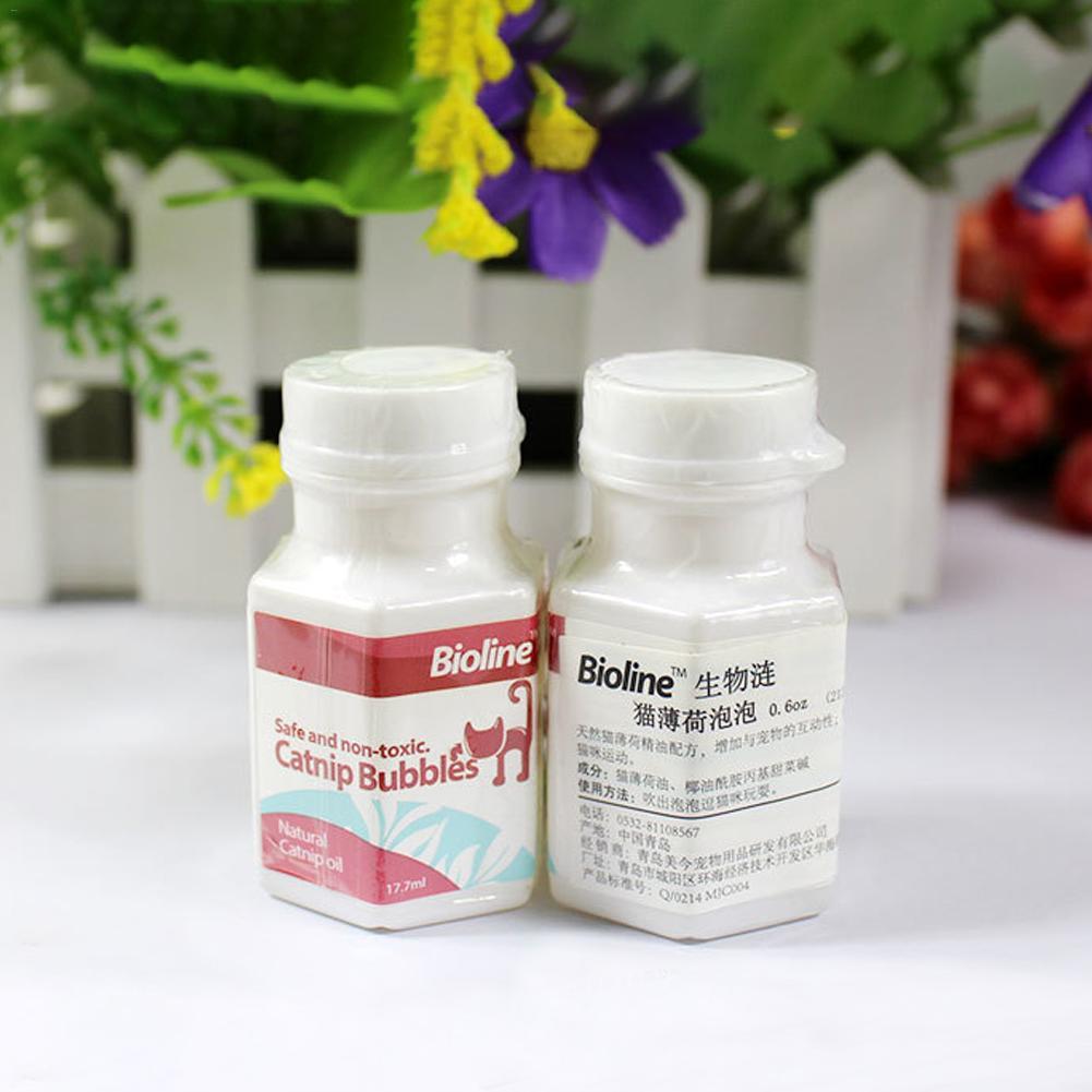 JMT-570954 Interactive Cat Bubble Toy with Catnip Oil for Playful Activity