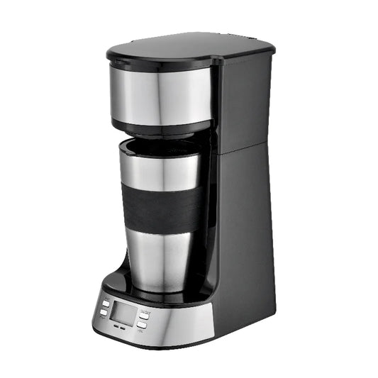 JMT-571082 Single Serve Drip Coffee Maker with Digital Controls for Convenient Brewing