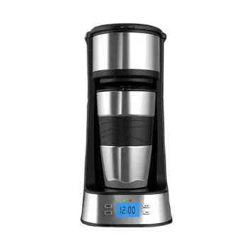 JMT-571082 Single Serve Drip Coffee Maker with Digital Controls for Convenient Brewing