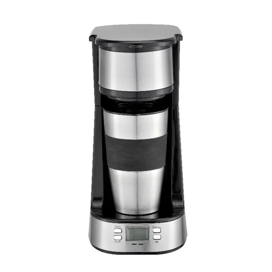 JMT-571082 Single Serve Drip Coffee Maker with Digital Controls for Convenient Brewing