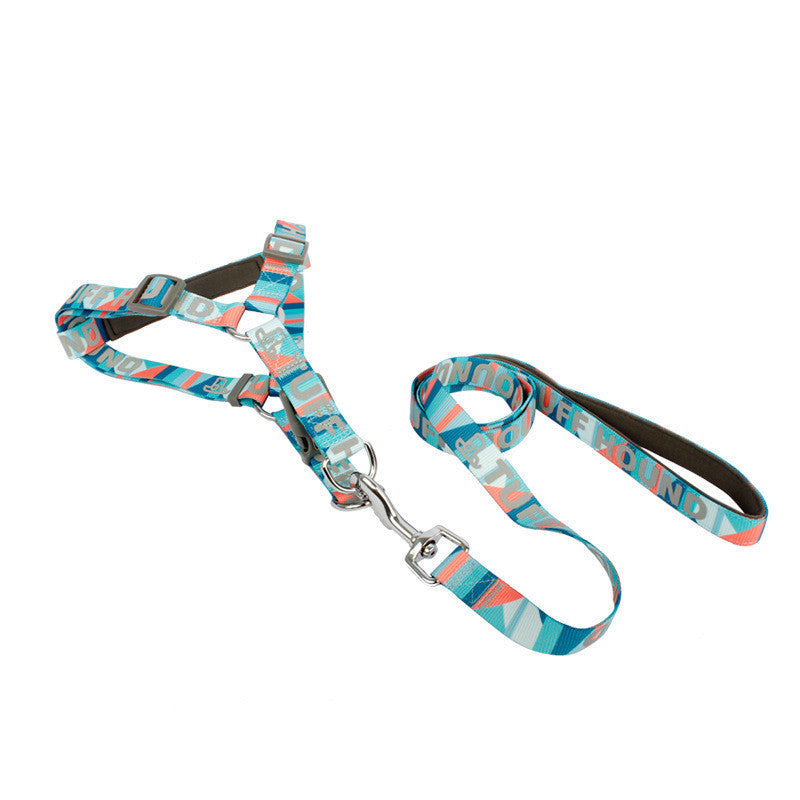 JMT-571146 Adjustable Pet Breastback Triangle Strap in Blue – Available in Multiple Sizes