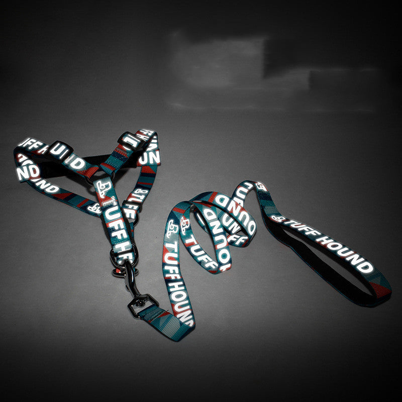 JMT-571146 Adjustable Pet Breastback Triangle Strap in Blue – Available in Multiple Sizes