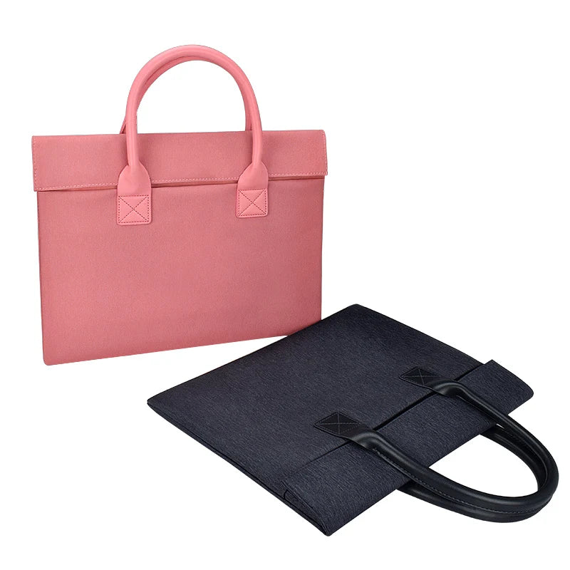 JMT-571786 Waterproof Felt Laptop Bag for 13.3, 14.1, and 15.6 Inch Laptops for Men and Women