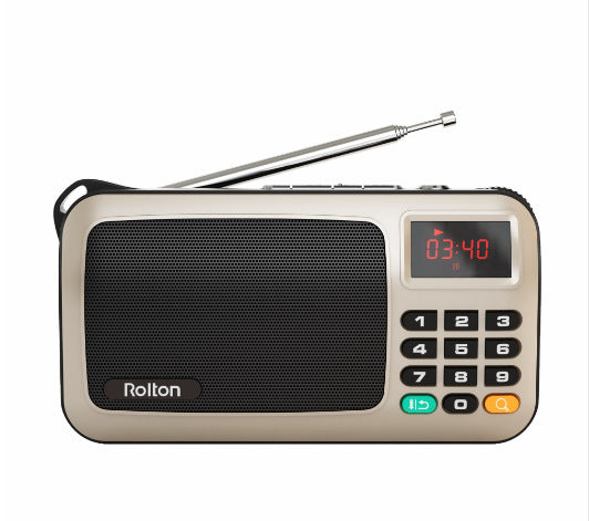 JMT-571978 Compact FM Radio Bluetooth Speaker with MP3 Player and LED Display