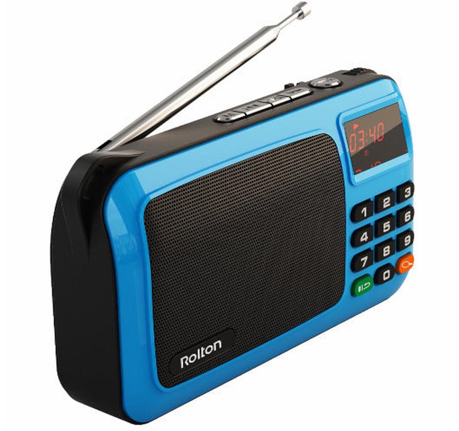 JMT-571978 Compact FM Radio Bluetooth Speaker with MP3 Player and LED Display
