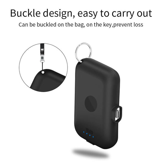 JMT-571978 Mini Capsule Magnetic Charging Power Bank with LED Flashlight - 8000 mAh Capacity, Universal Fit