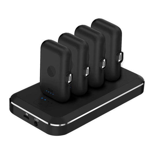 JMT-571978 Mini Capsule Magnetic Charging Power Bank with LED Flashlight - 8000 mAh Capacity, Universal Fit