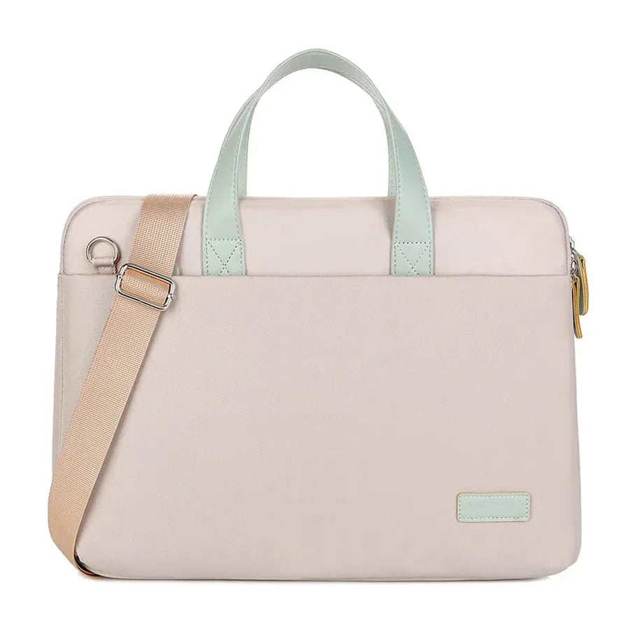 JMT-572362 Custom Logo Unisex Shockproof Polyester Briefcase for Laptops and Computers