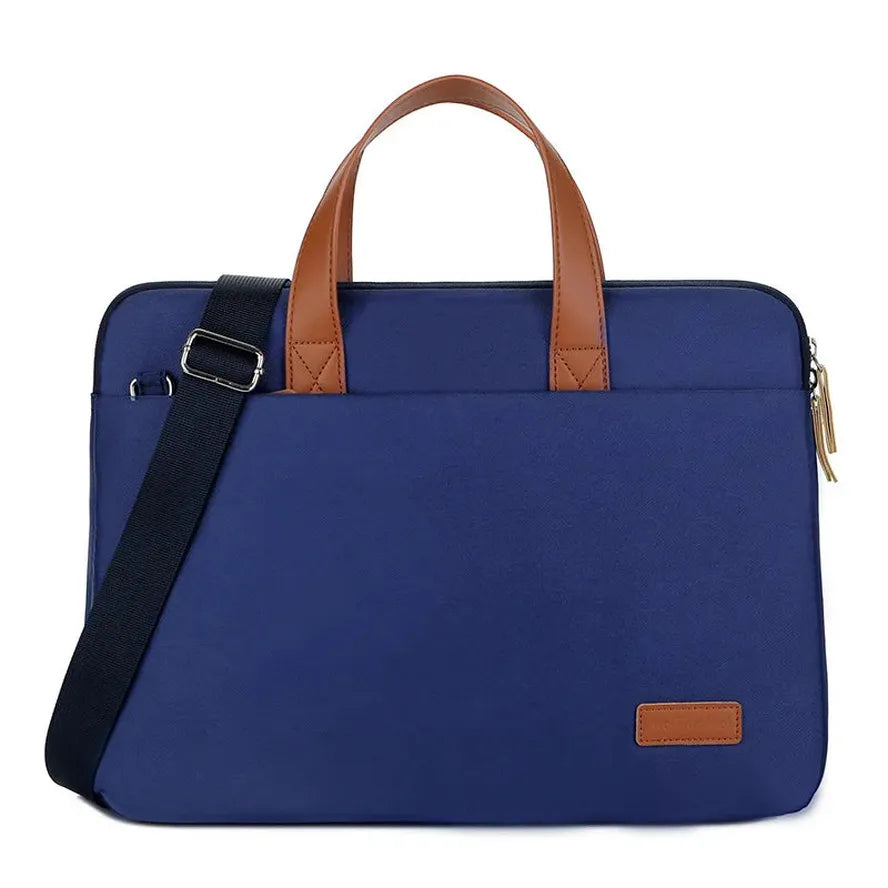 JMT-572362 Custom Logo Unisex Shockproof Polyester Briefcase for Laptops and Computers