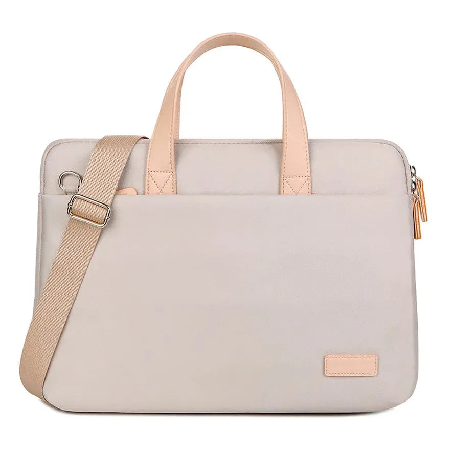 JMT-572362 Custom Logo Unisex Shockproof Polyester Briefcase for Laptops and Computers