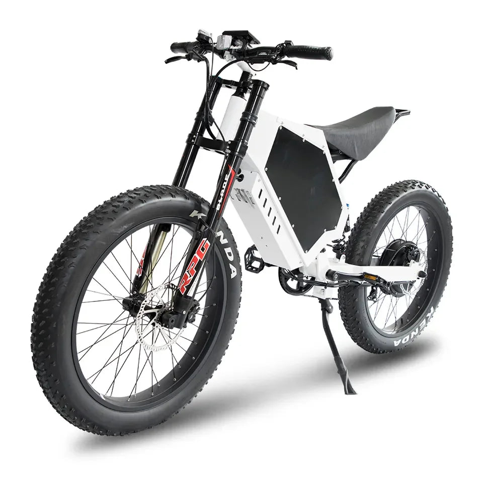 JMT-572554 60V 6000W Electric Mid Drive Dirt Bike with 38Ah Battery for Off-Road Adventures , Top Speed 27.9 mph