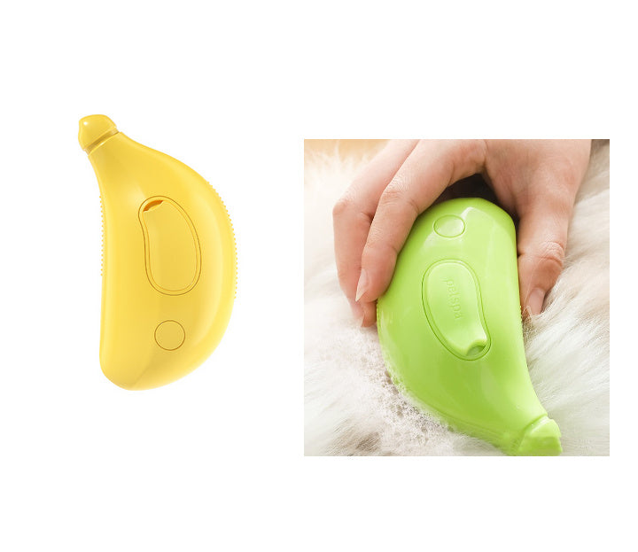JMT-573194 Pet Steam Brush for Cats and Dogs - 3 in 1 Grooming, Steam Cleaning, and Massage Tool
