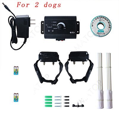 JMT-573770 Wireless Electronic Dog Fence System with Progressive Tone and Vibration Training
