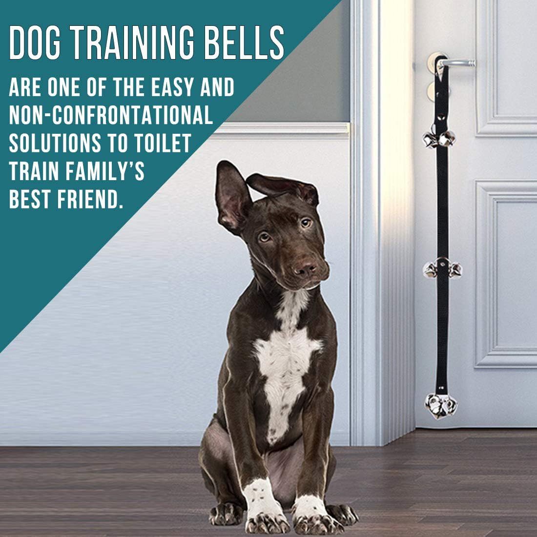 JMT-574090 Adjustable Premium Dog Doorbell for Easy Potty Training – Durable Metal Design with Loud Sound for Clear Communication