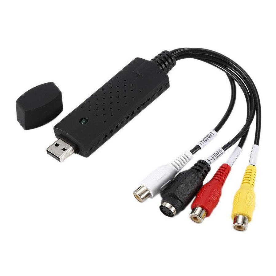 JMT-574282 VHS to DVD Converter with USB Capture Card for Easy Video Recording and Editing