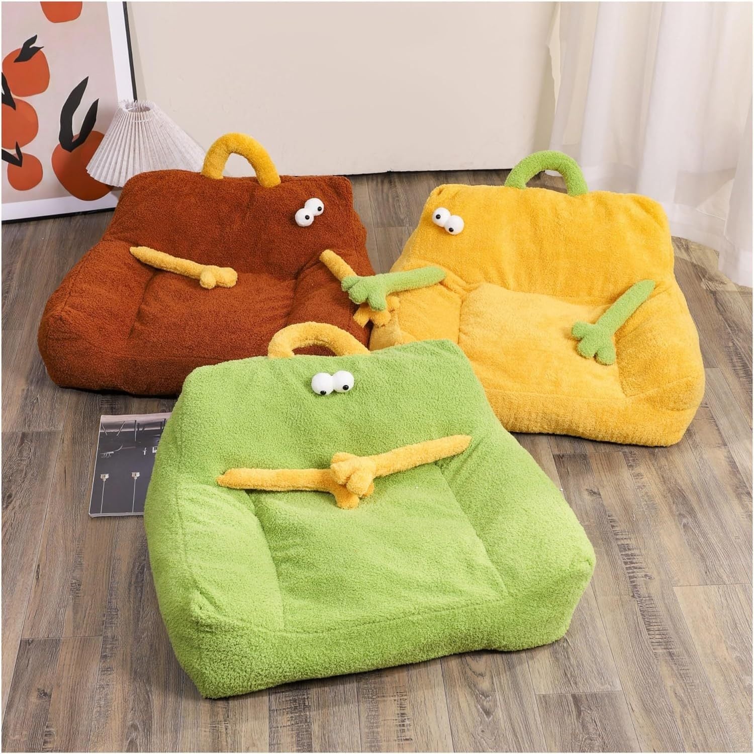JMT-574410 Multi-Color Cute Wind Cartoon Pet Bed for Small to Medium Dogs and Cats - Washable for All Seasons