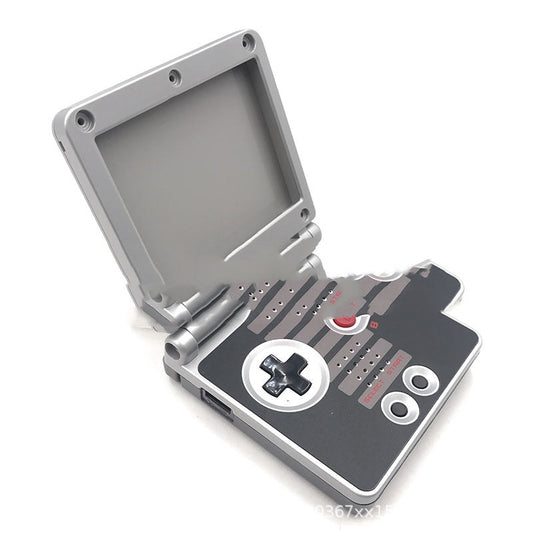JMT-574730 Transparent Game Case for GBA SP with NES Design and Accessories