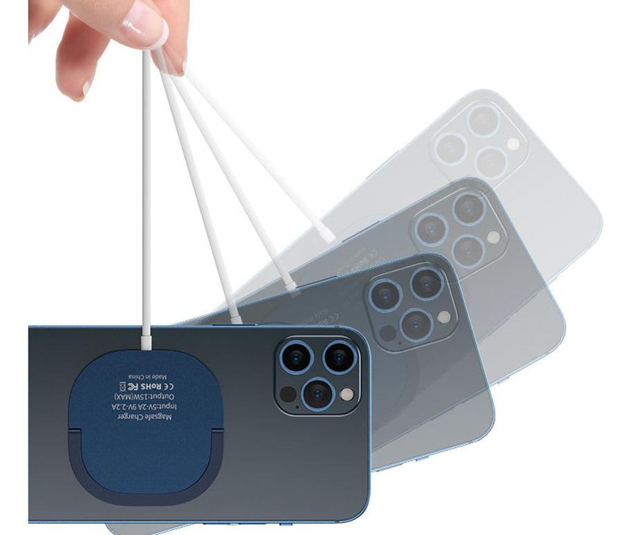 JMT-574794 Magnetic Wireless Charging Head for Mobile Phones and Cars - PD18W Fast Charge, USB-C, Multiple Colors