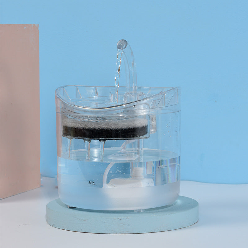 JMT-575434 Automatic Smart Pet Water Dispenser for Dogs and Cats - 1.8L Circulation Waterer, USB & Adapter Powered, Removable Design