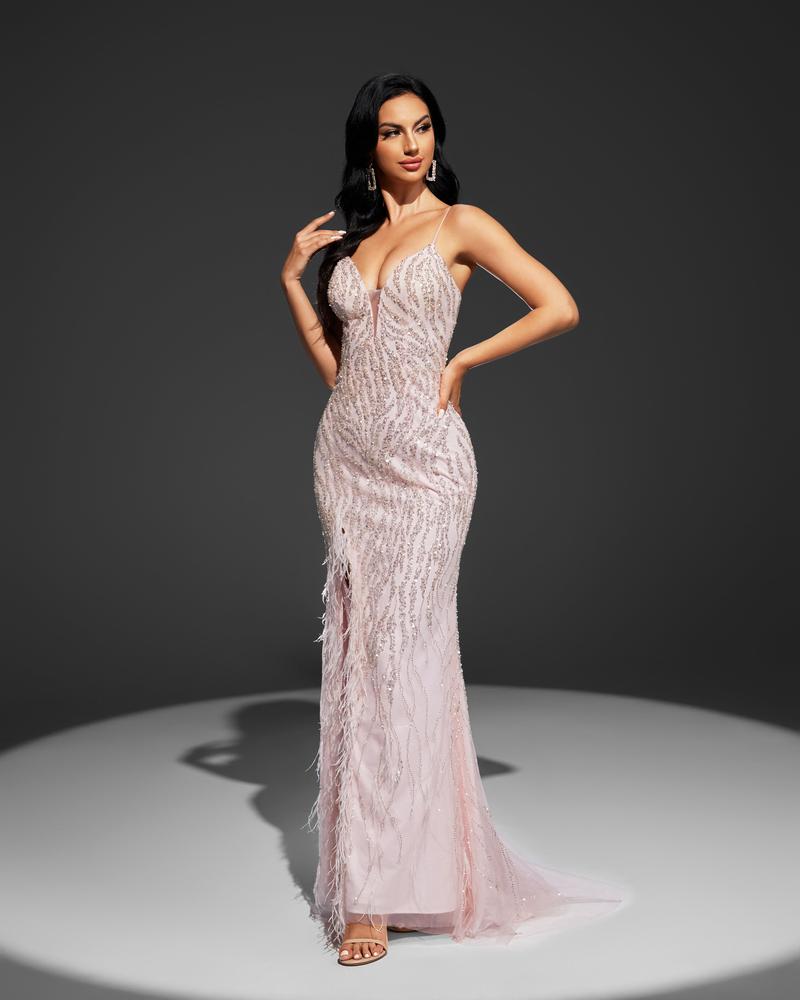 JMT-575498 Elegant Pink Women's Dress - Style SH0094