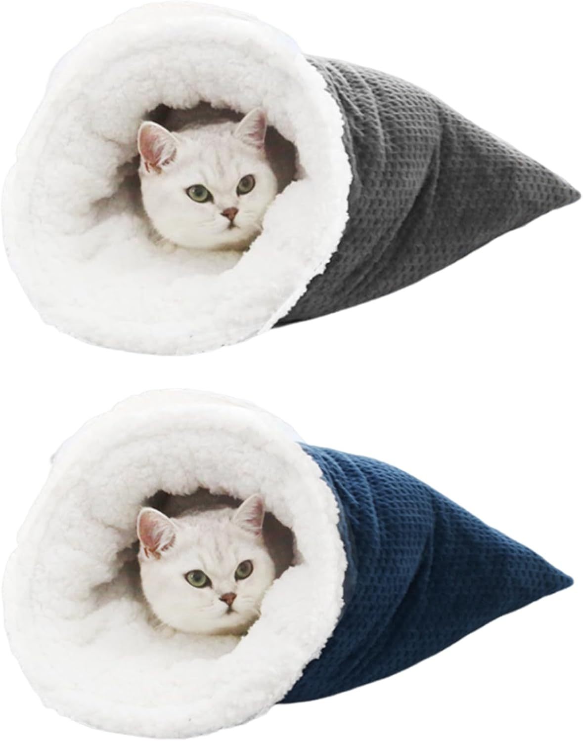JMT-575562 Cozy Cat Winter Sleeping Bag with Removable Crinkle Sack for Cats Up to 6kg